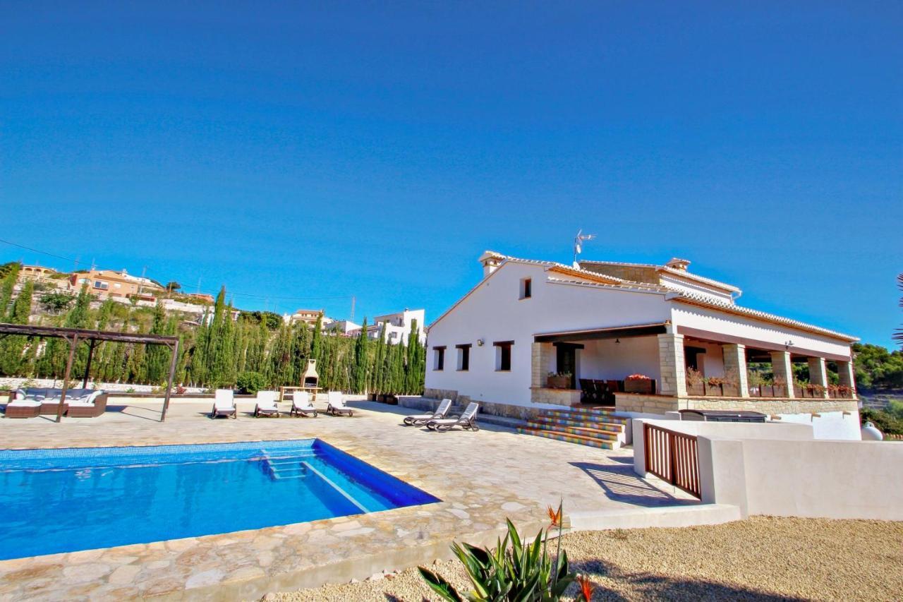 Finca Argudo - Private Pool Villa In Moraira Exterior foto